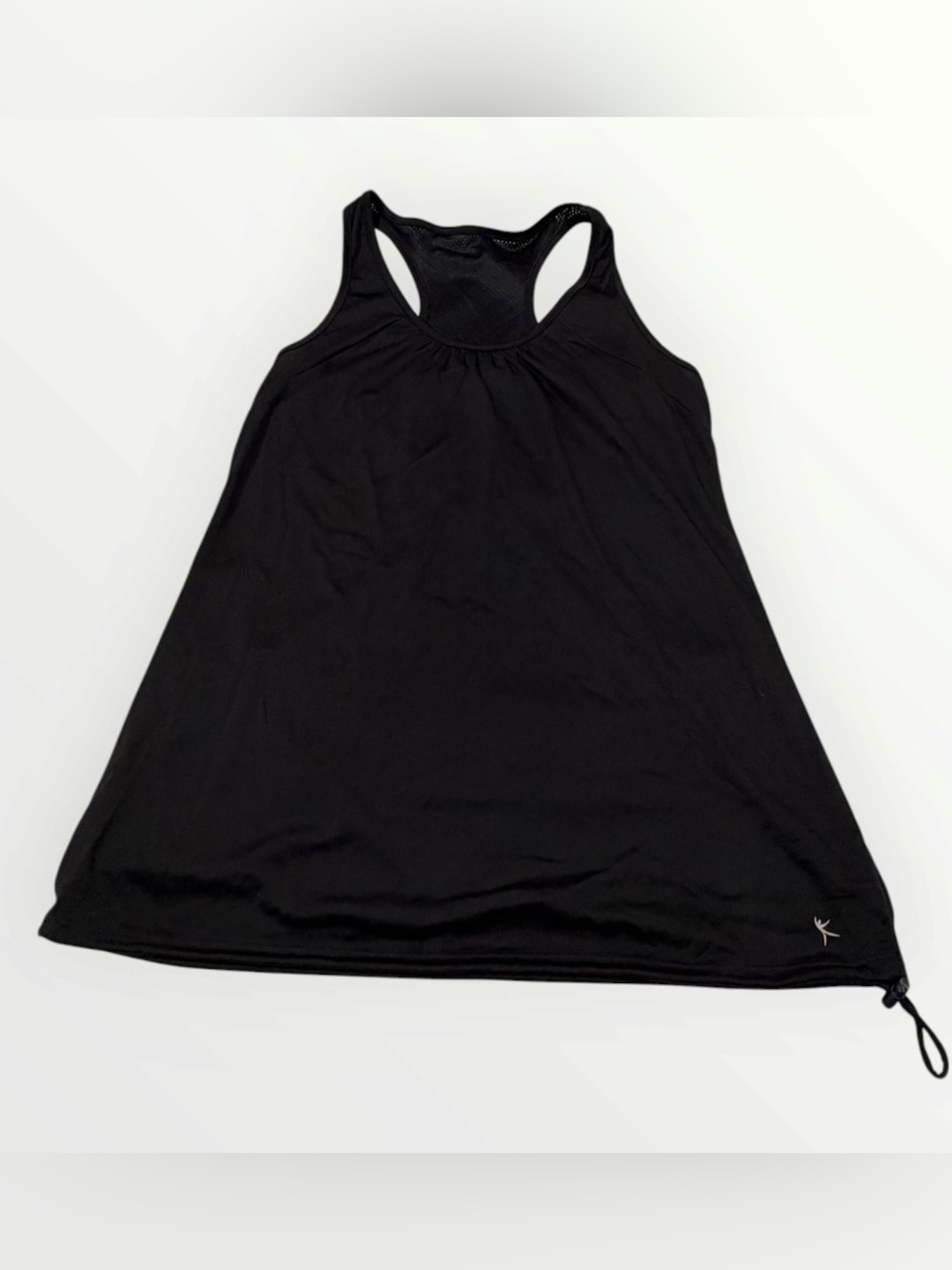 Danskin Now Black Active Tank Semi-Fitted
